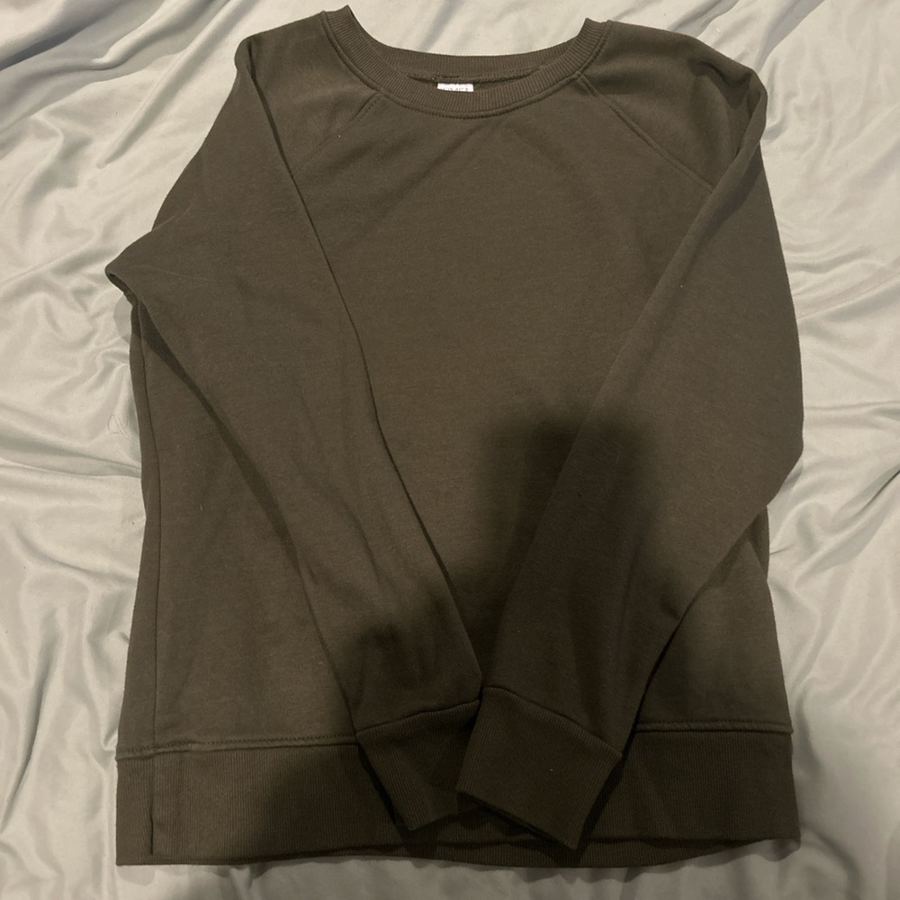 Dark Green Sweatshirt. Size Small. Worn once, like new.